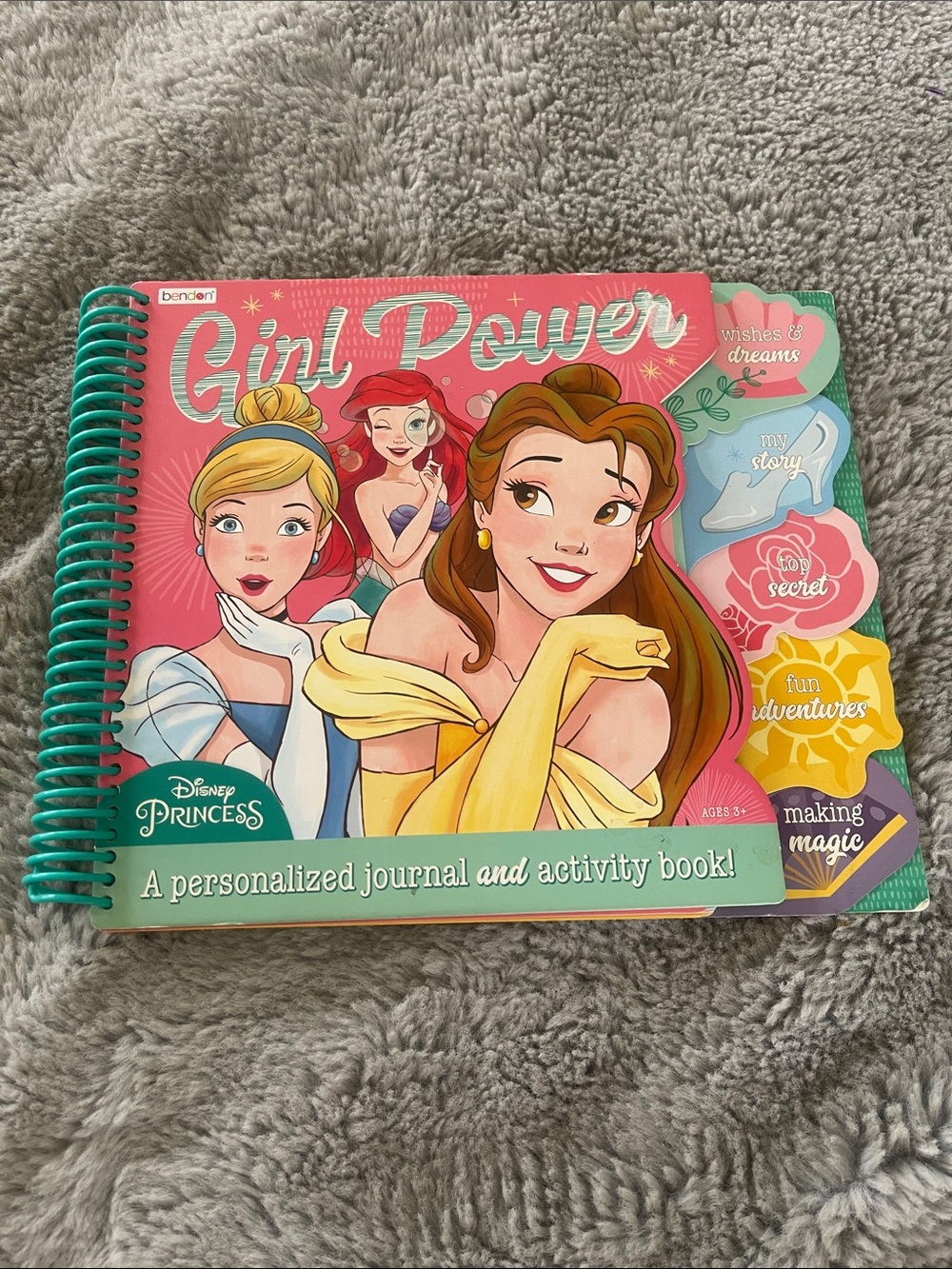 Disney Princess Keepsake Journal Photo & Activity Book